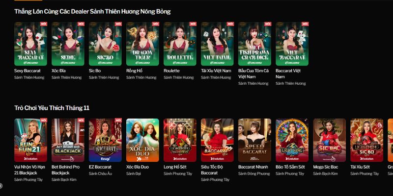 Casino online mang đến cơ hội giải trí khó quên cho hội viên 188ET