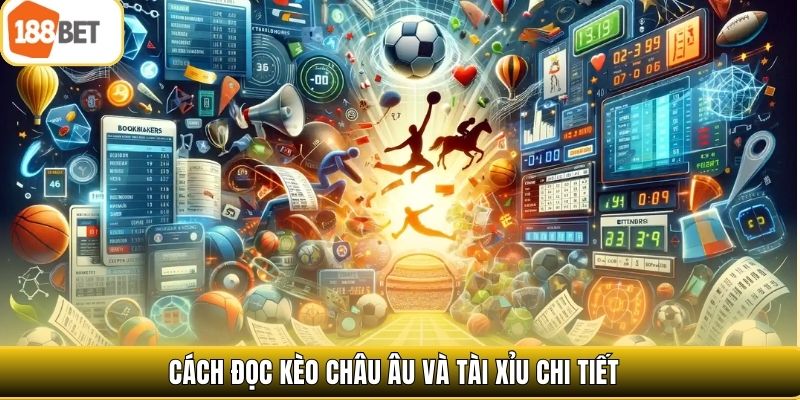 Cách đọc kèo châu Âu và tài xỉu chi tiết 