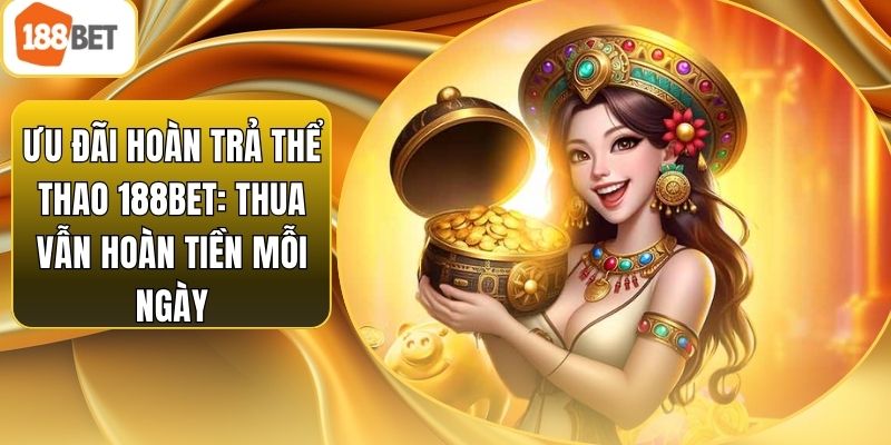 Ưu Đãi Hoàn Trả Thể Thao 188bet: Thua Vẫn Hoàn Tiền Mỗi Ngày